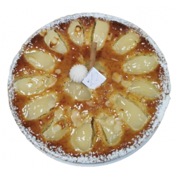 Grande Tarte amandine aux poires